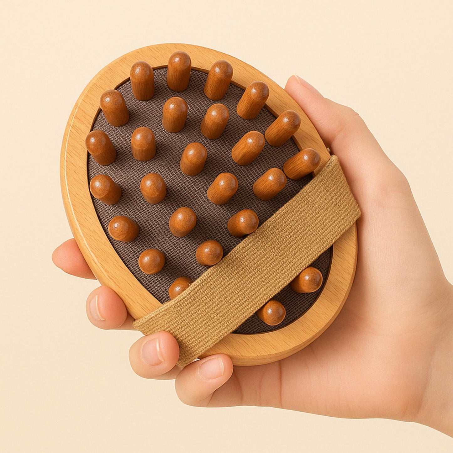 Brosse de Massage Anti-Cellulite – Soin Corps et Cuir Chevelu