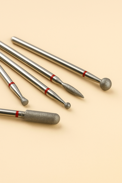 Set de 5 Fraises Diamantées (Manucure Électrique) | Nymphe Beauty