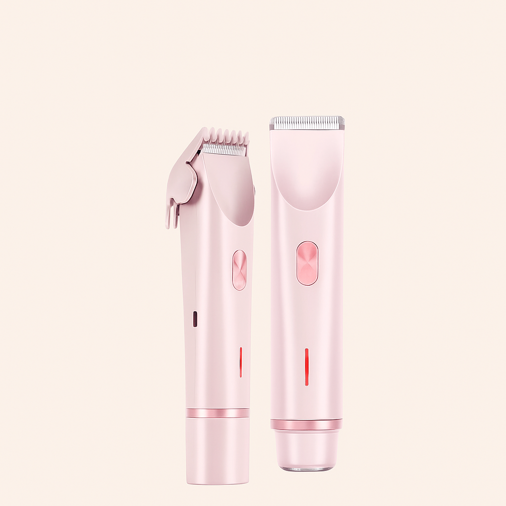 Rasoir Électrique 2-en-1 à Double Tête Indolore (Tondeuse Bikini) | Nymphe Beauty